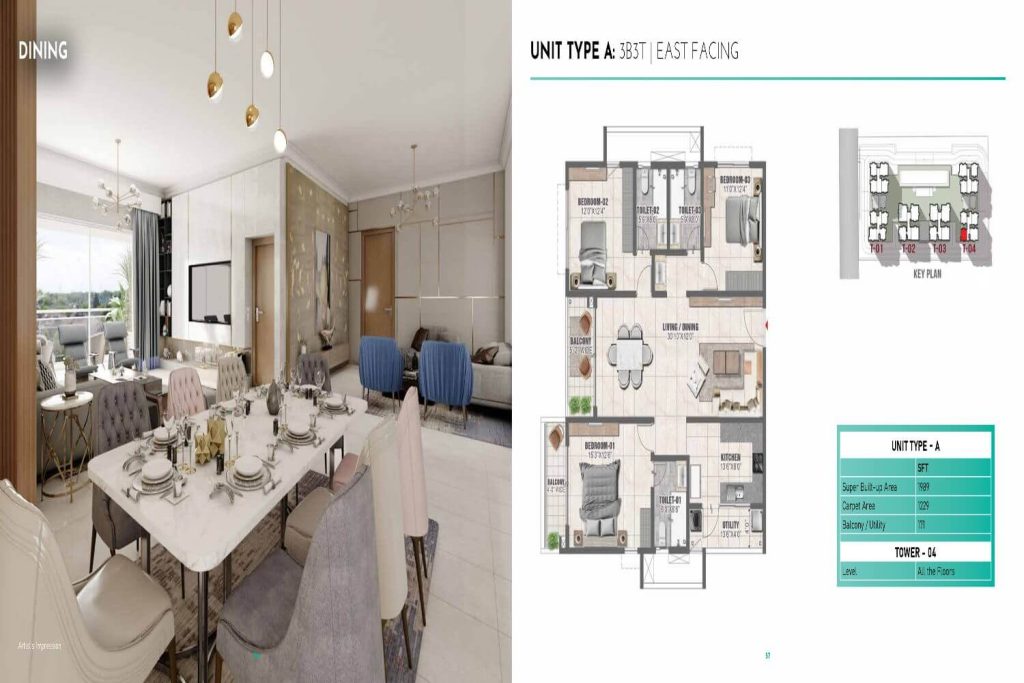 Prestige Clairemont Floor Plan1